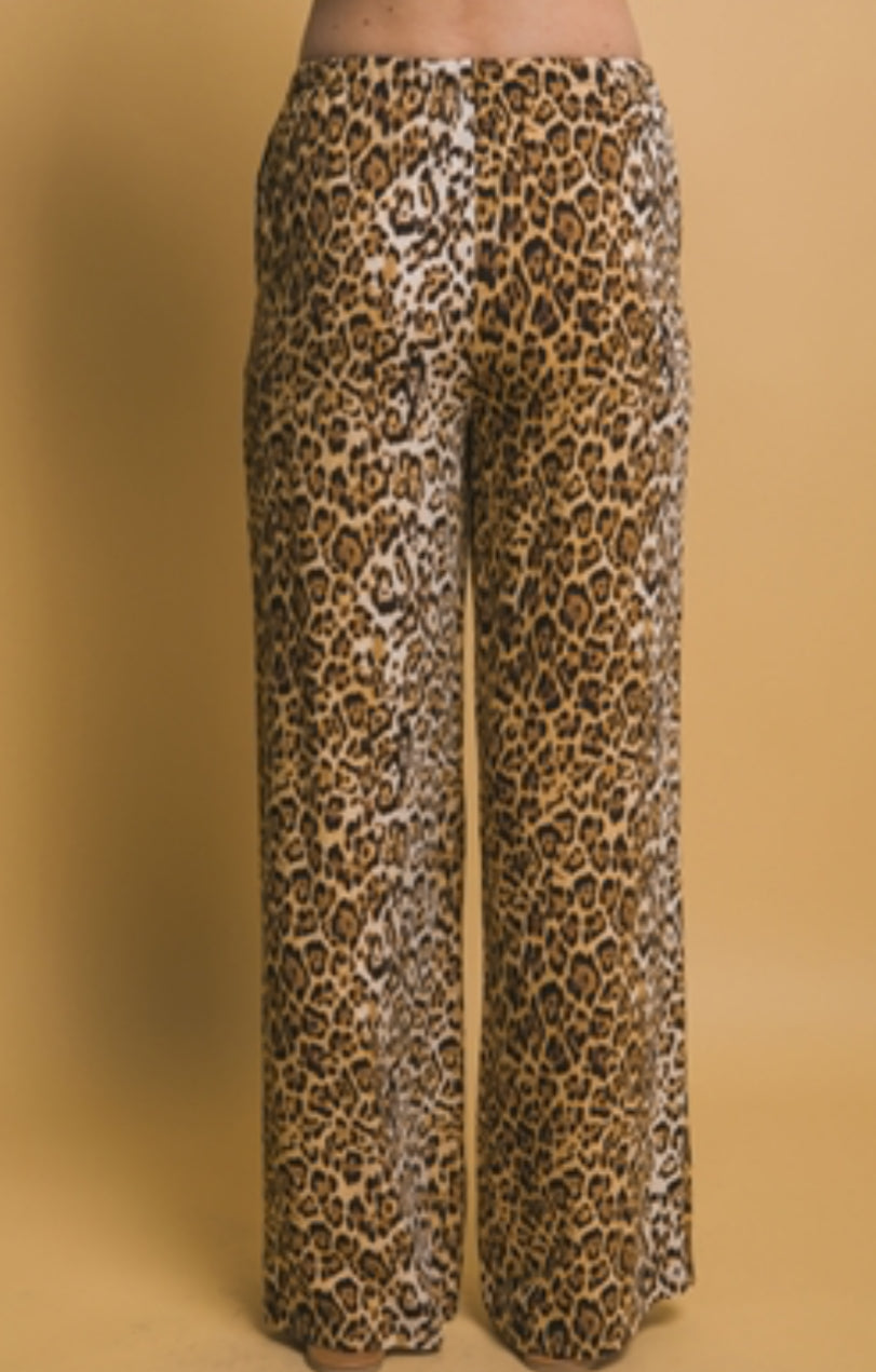 “Leopard is a Neutral” pants