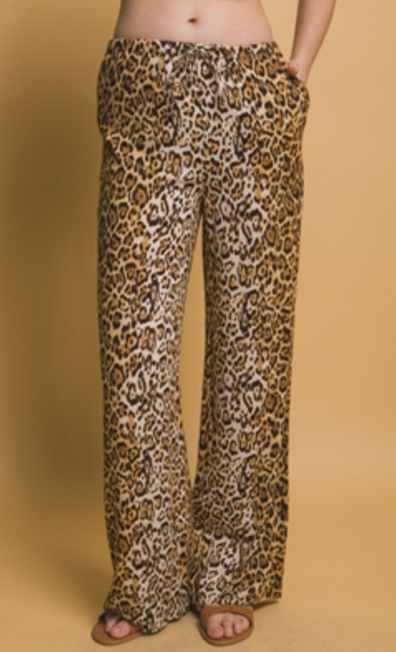 “Leopard is a Neutral” pants