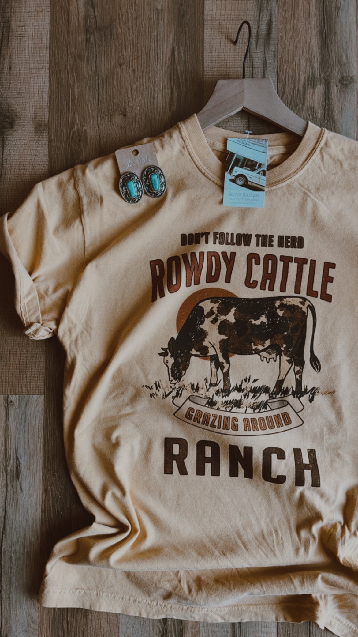 Rowdy Cattle Ranch tee