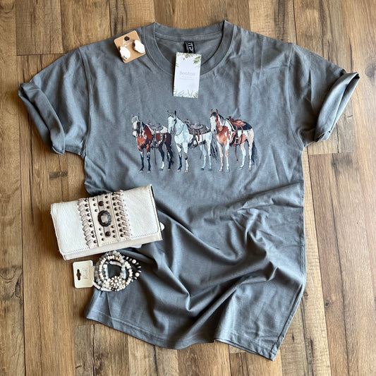 Painted Horses tee