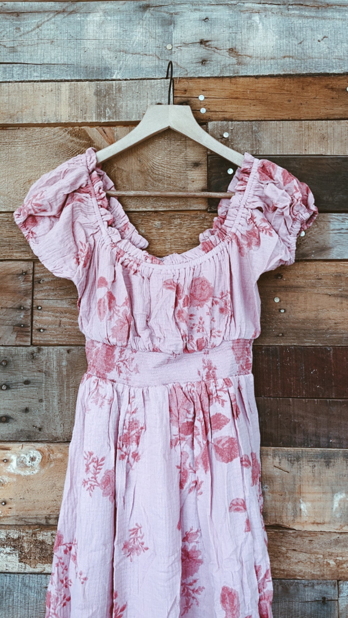 “Wild Roses” dress