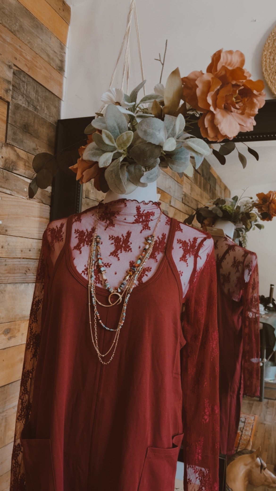 Burgundy Zenana Romper