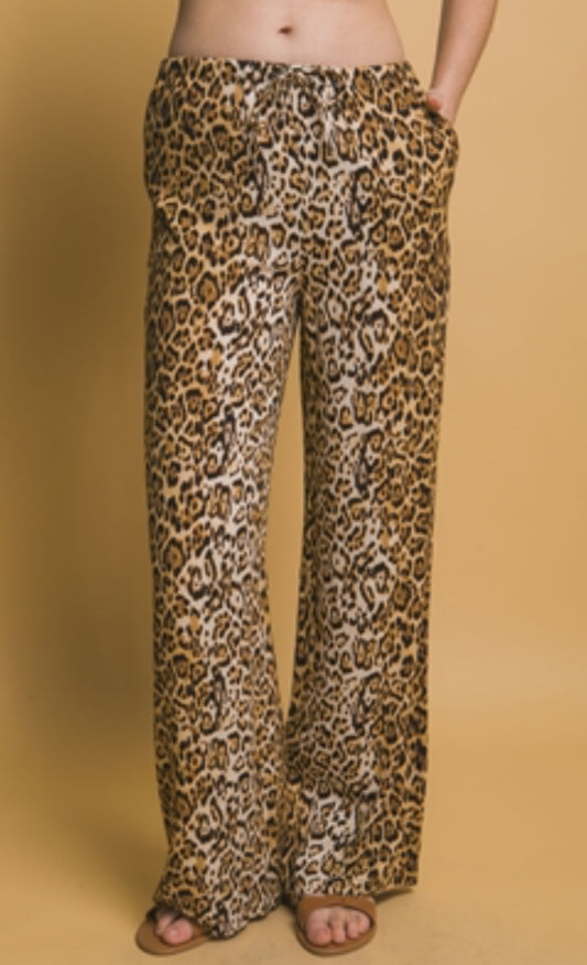 “Leopard is a Neutral” pants
